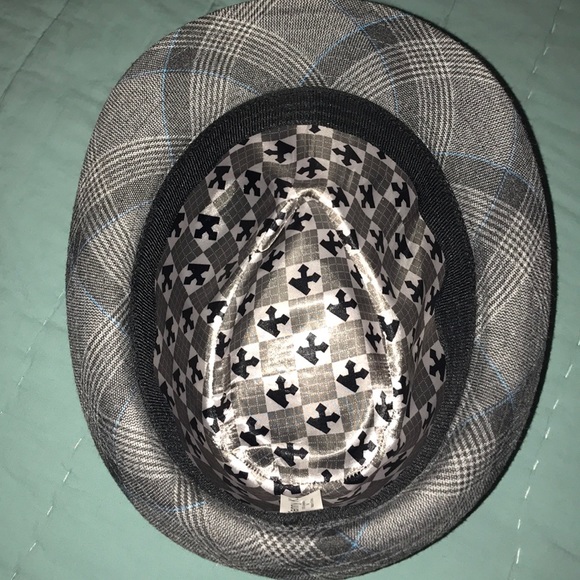 ‼️SOLD‼️✨Unisex Plaid Fedora Hat - Picture 4 of 5